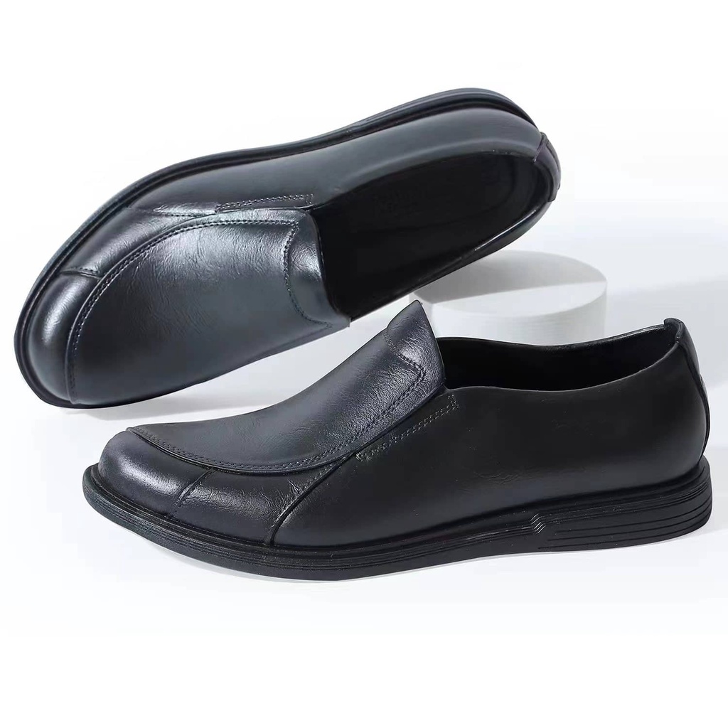 New Arrival Black Rubber Slip On Shoes For Men 558 Shopee Philippines