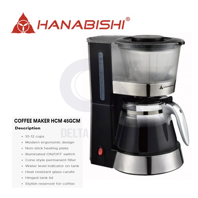 Hanabishi HCM 45GCM Coffee Maker Shopee Philippines
