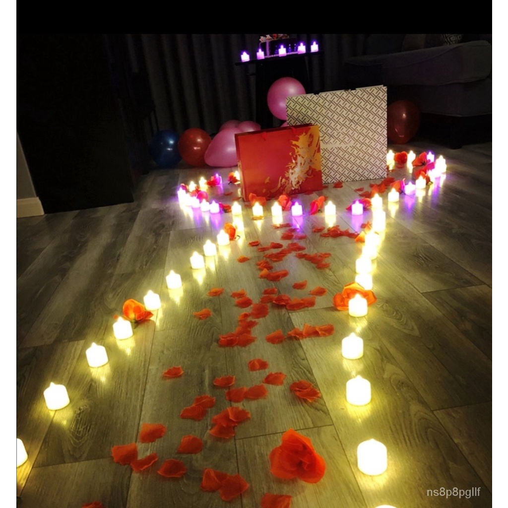 [Ready stock] Birthday Marriage Festival 5pc LED candles Simulation Candle /LED Light including