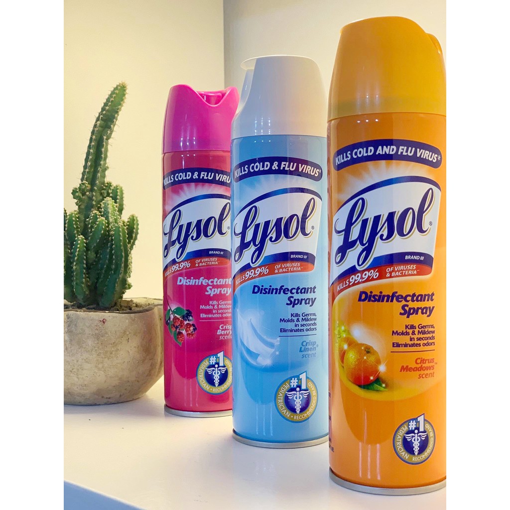 Lysol Disinfectant Spray 170g Shopee Philippines