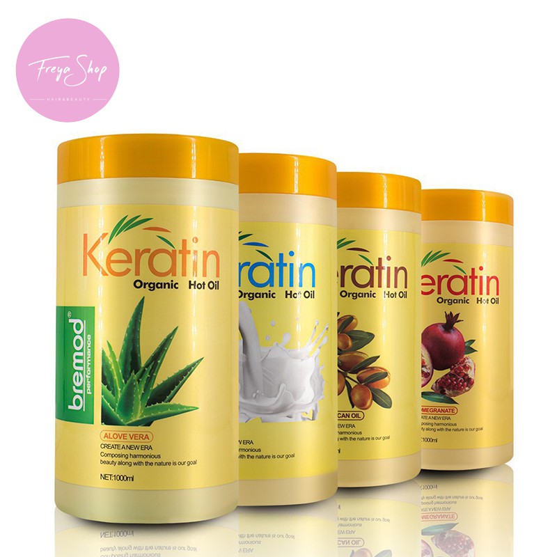 Bremod Performance Keratin Organic Hot Oil Hair Treatment 1000ml