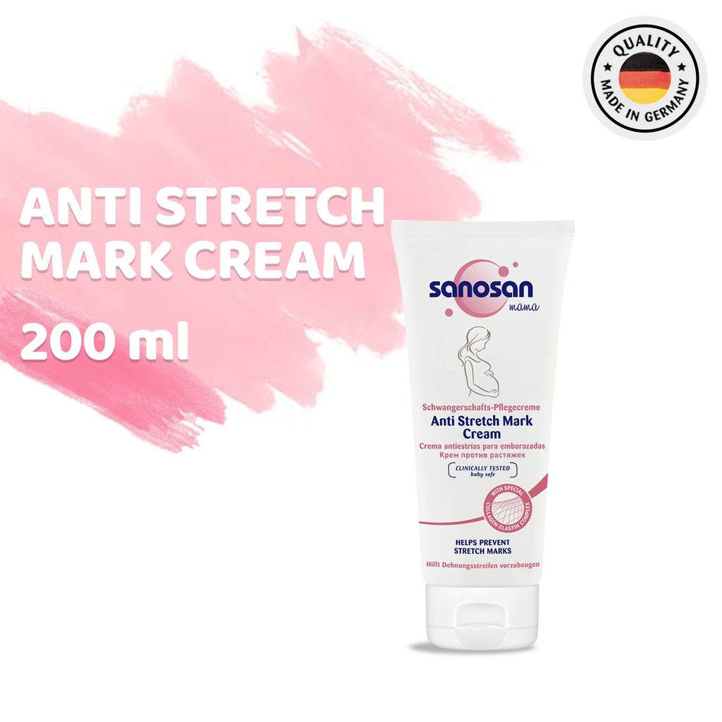 Sanosan Stretch Mark Cream 200ml Shopee Philippines