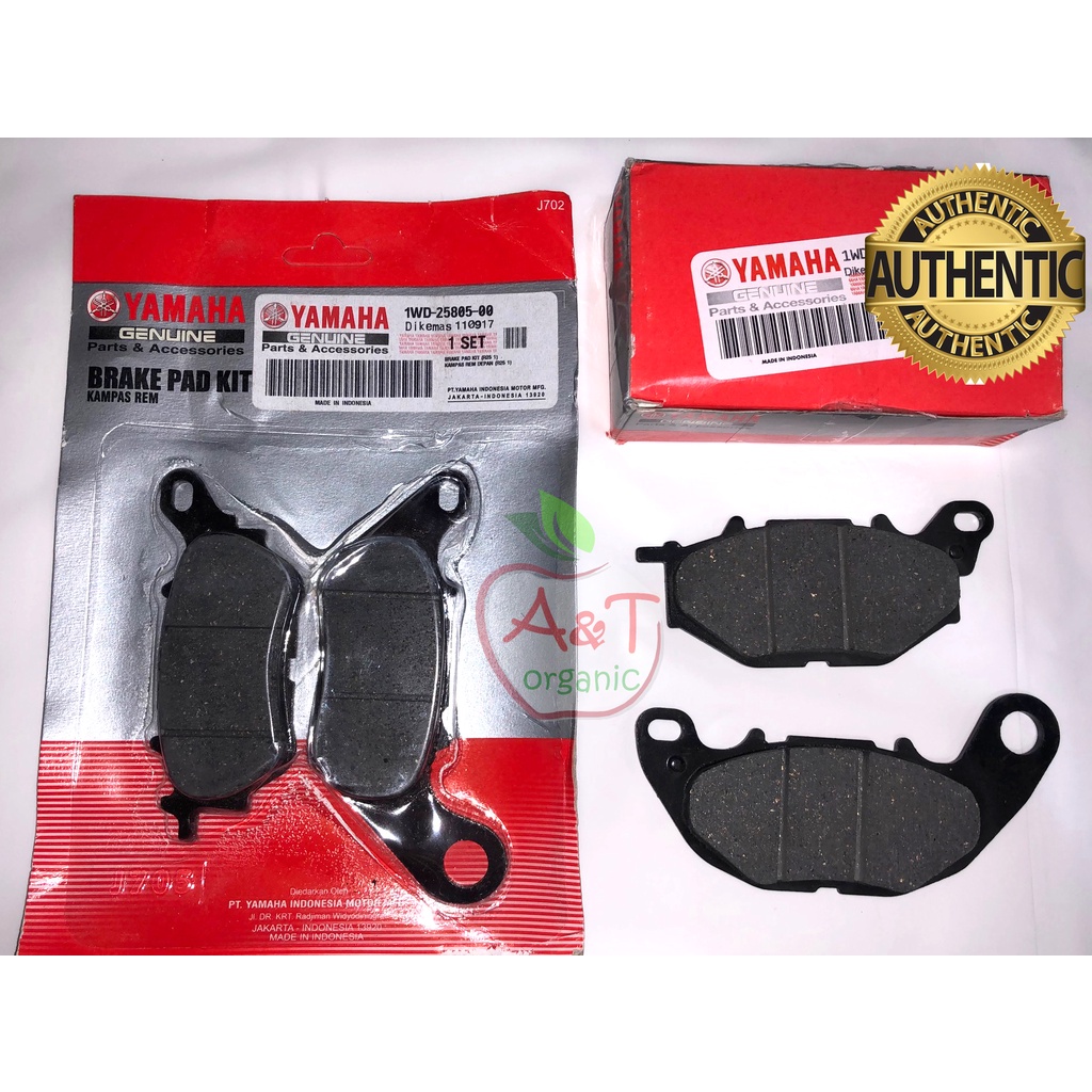 R3 Set Genuine / Original Yamaha Brake Pad Set Front And Rear for