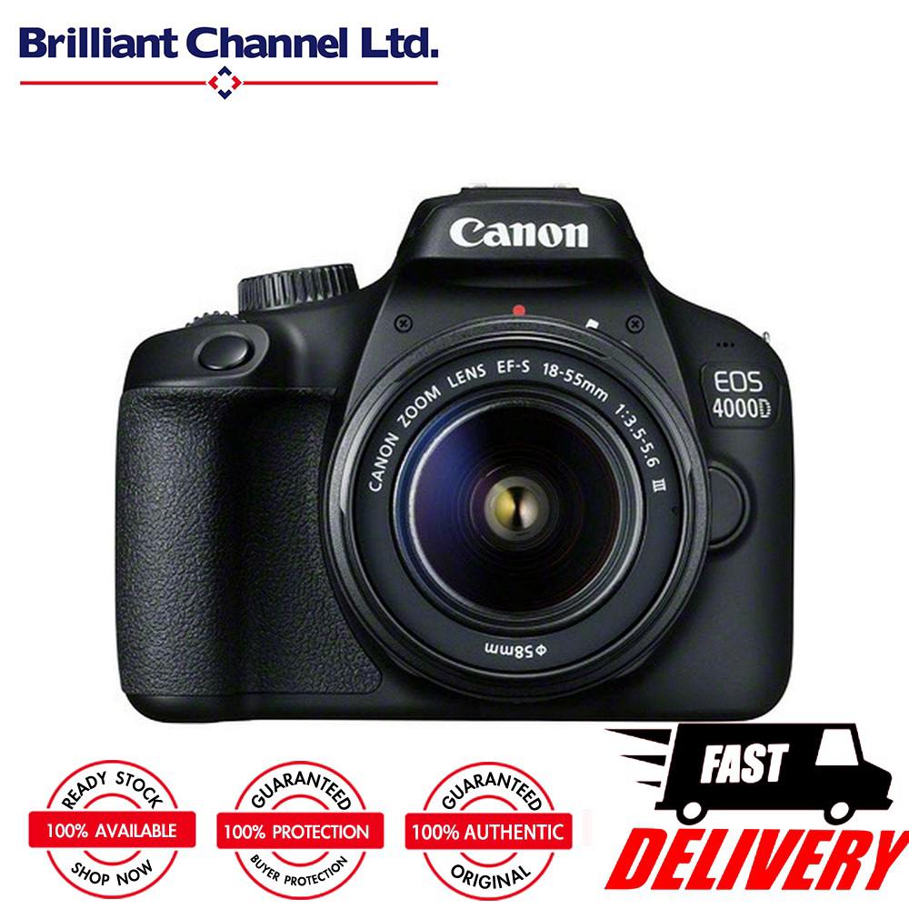 Canon EOS 4000D + EFS 1855 DC III Digital camera and lens Shopee