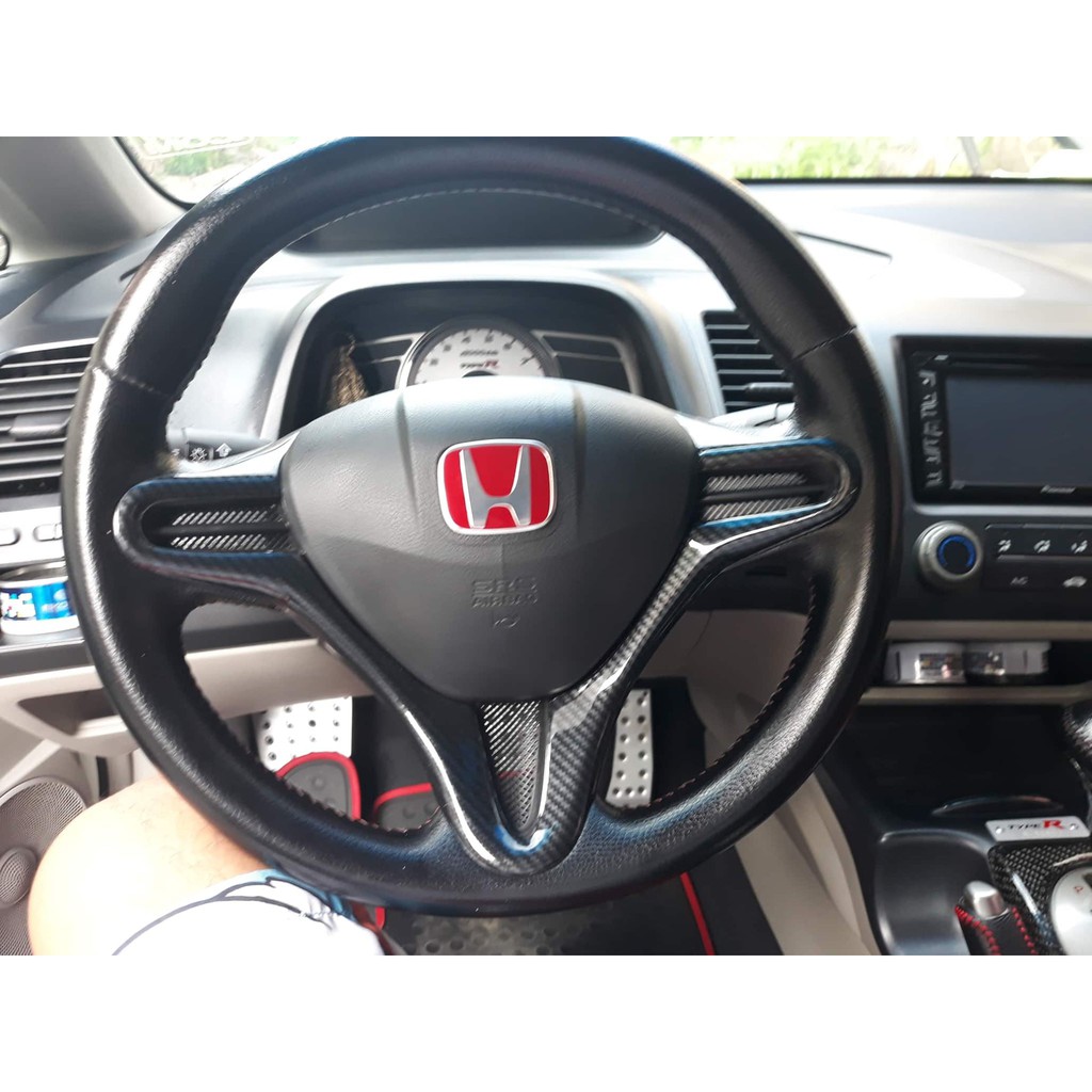 Honda Civic (8th Generation) Style Customizable Steering Wheel lupon