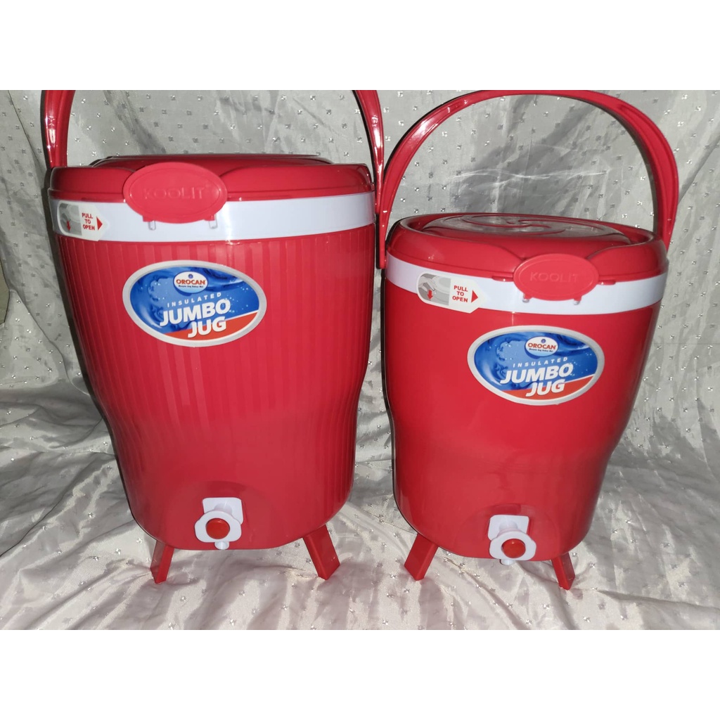 8 to 12 Liter Orocan jumbo jug / insulated cooler / water jug / water