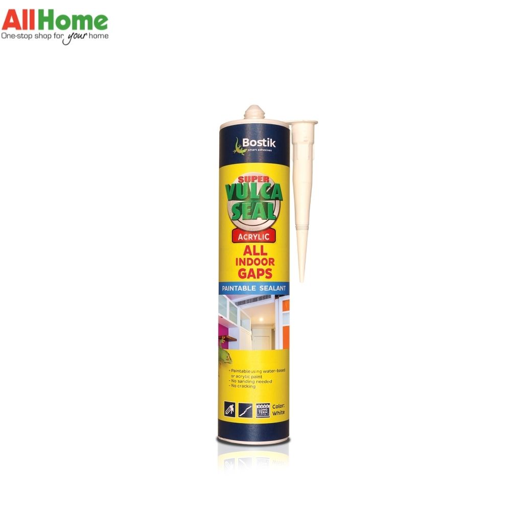 BOSTIK SUPER VULCASEAL SEALANT FOR ALL INDOOR GAPS 300ML Shopee