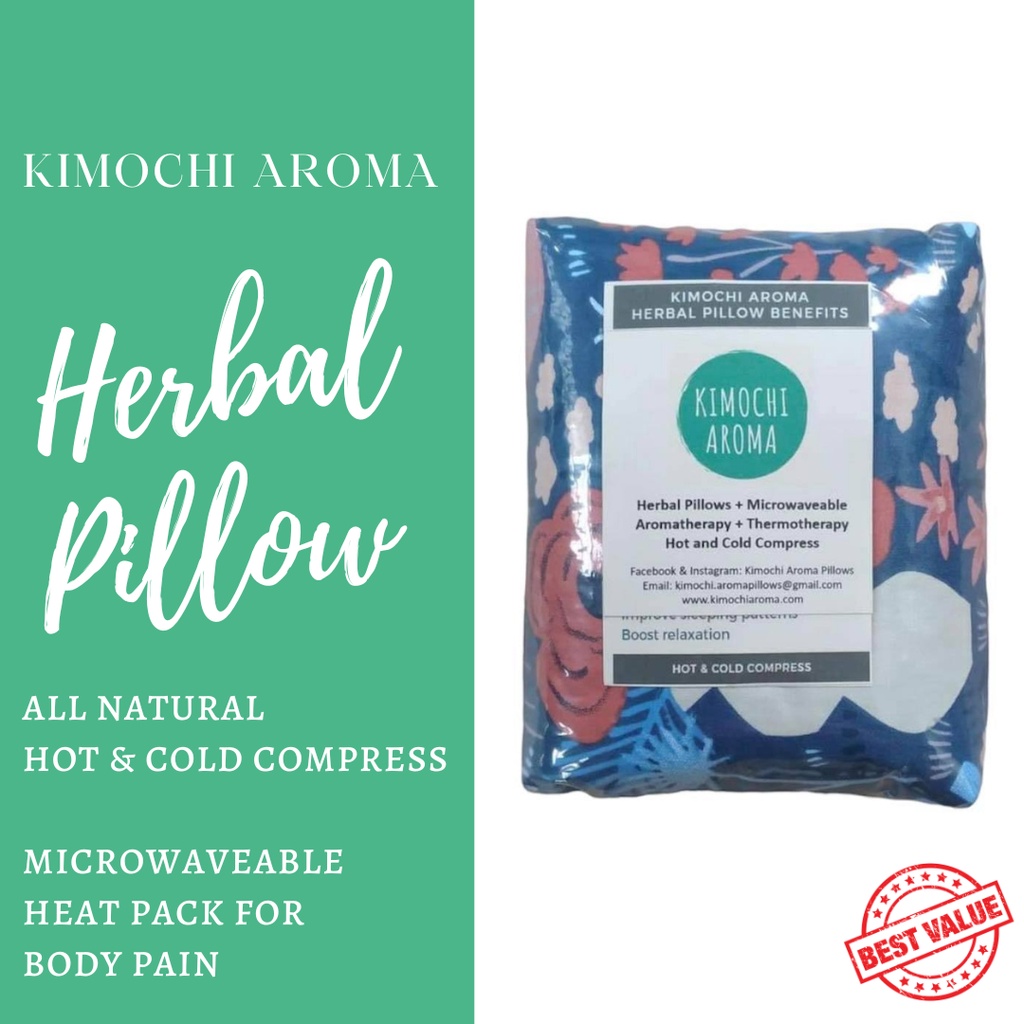 Kimochi Aroma Herbal Pillow for Hot Compress & Cold Compress Pillow