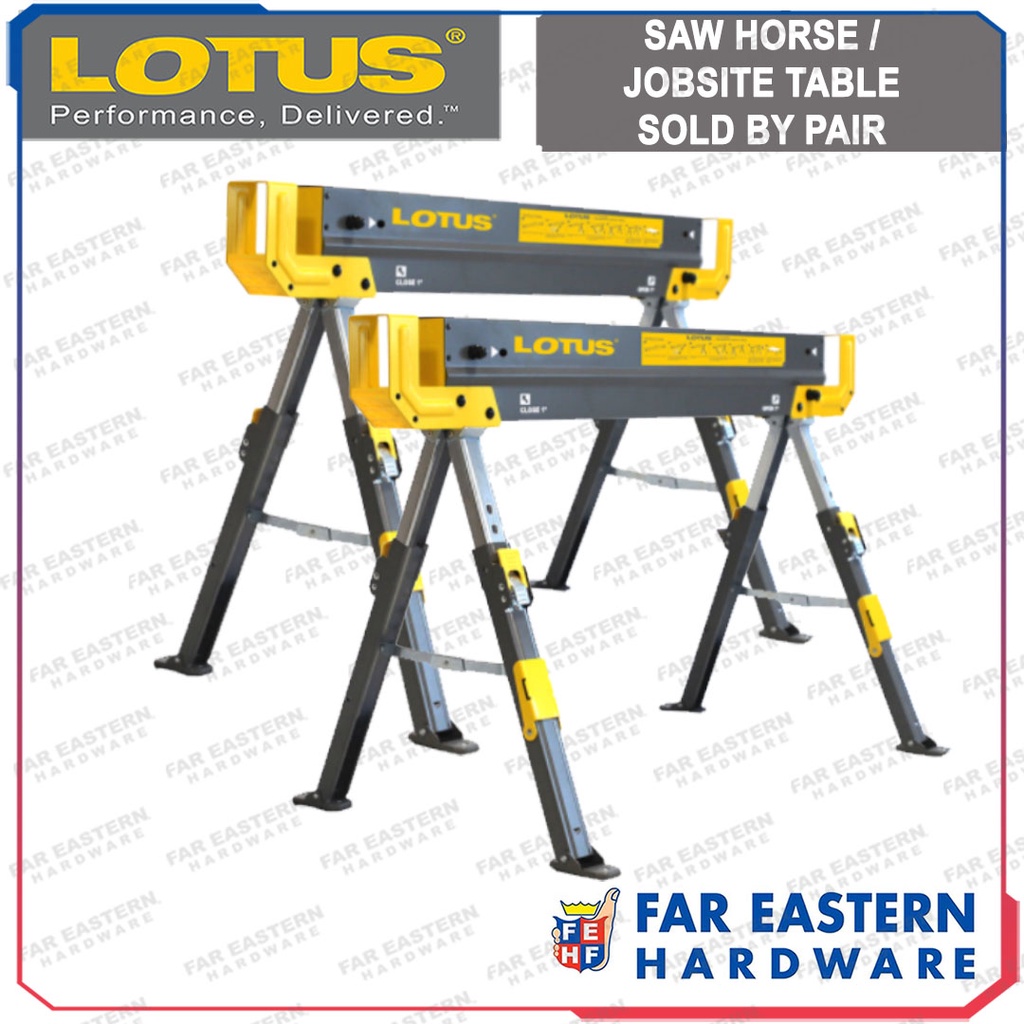 LOTUS Sawhorse / Jobsite Table LT700SHX Saw Horse (SOLD BY PAIR) LTVAR