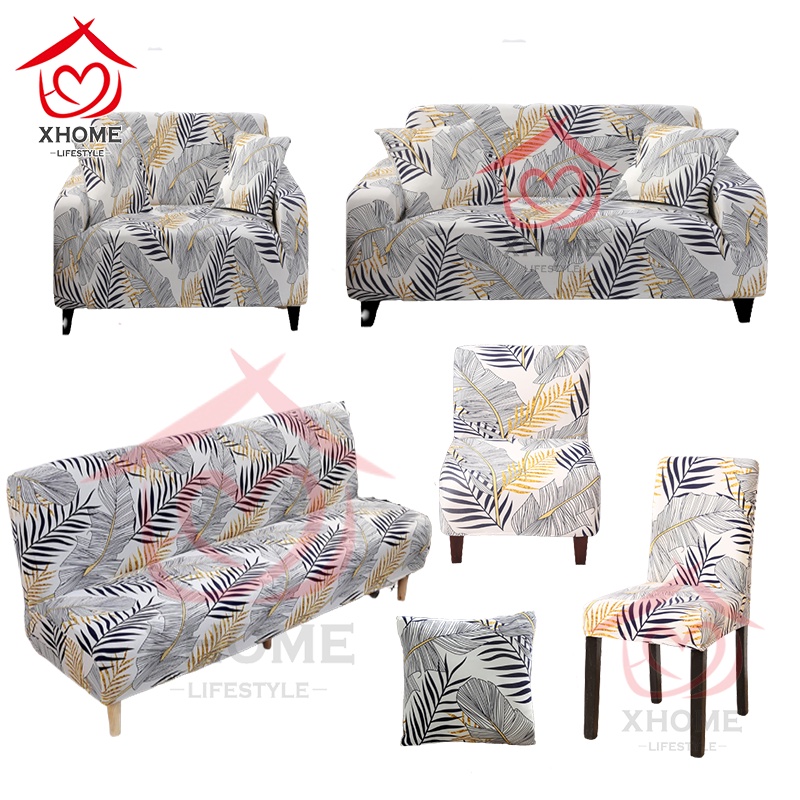 sofa cover set of 3pcs 1 2 3 4 seater l shape stretchable elastic
