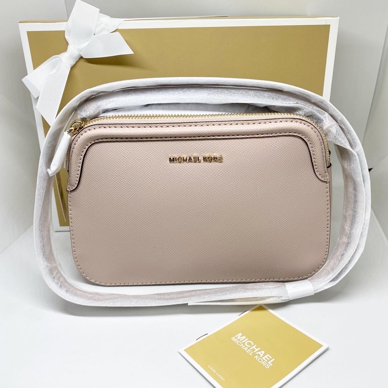 Michael Kors Houston Large Crossbody in Soft Pink Shopee Philippines