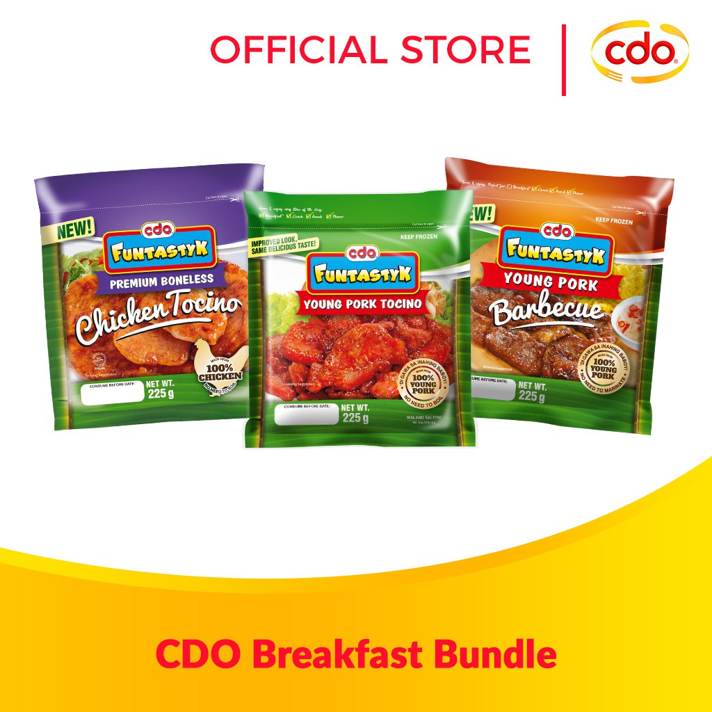 CDO Breakfast Bundle CDO Foodsphere Online Exclusive Shopee Philippines