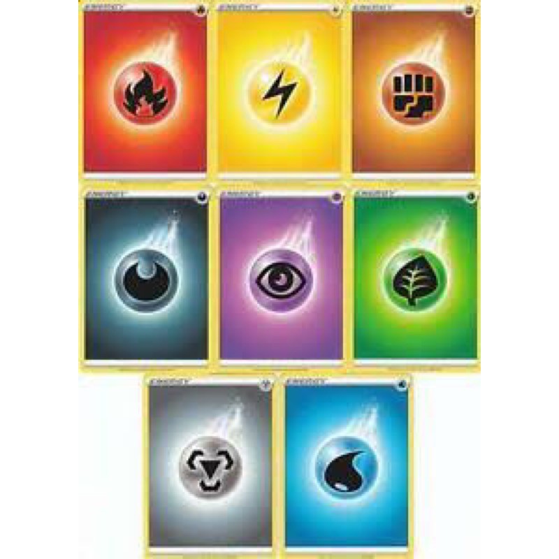 Pokemon Energy Cards Original and Authentic TCG 4 pieces Shopee