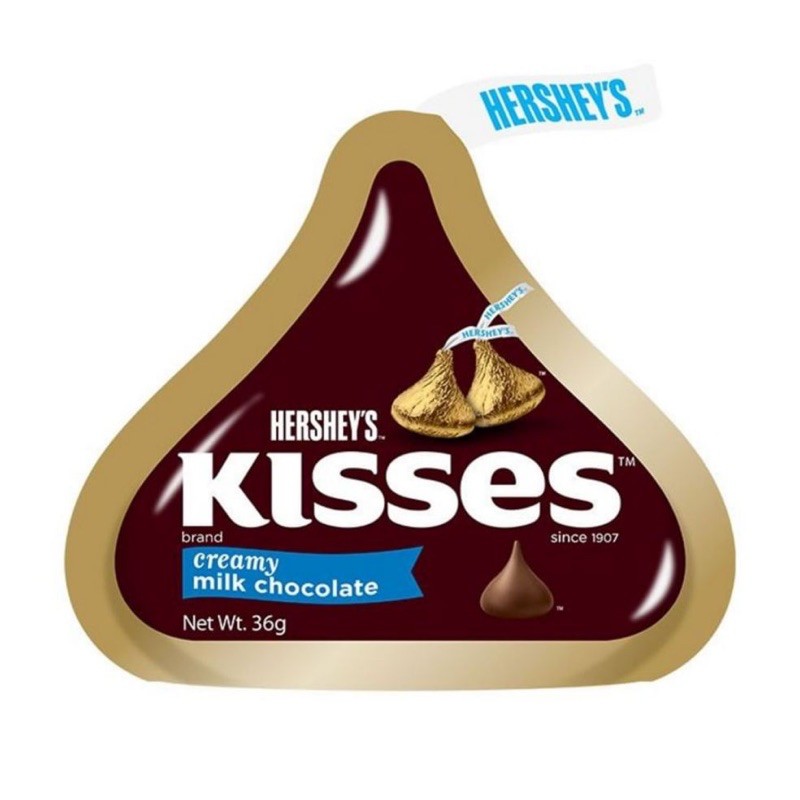 Hershey’s Kisses Creamy Milk Chocolate 36g/Hershey’s Kisses Creamy Milk