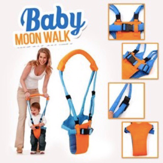 Baby Moon Walk Learning Walker Tool Walking Assistant Kids Harness