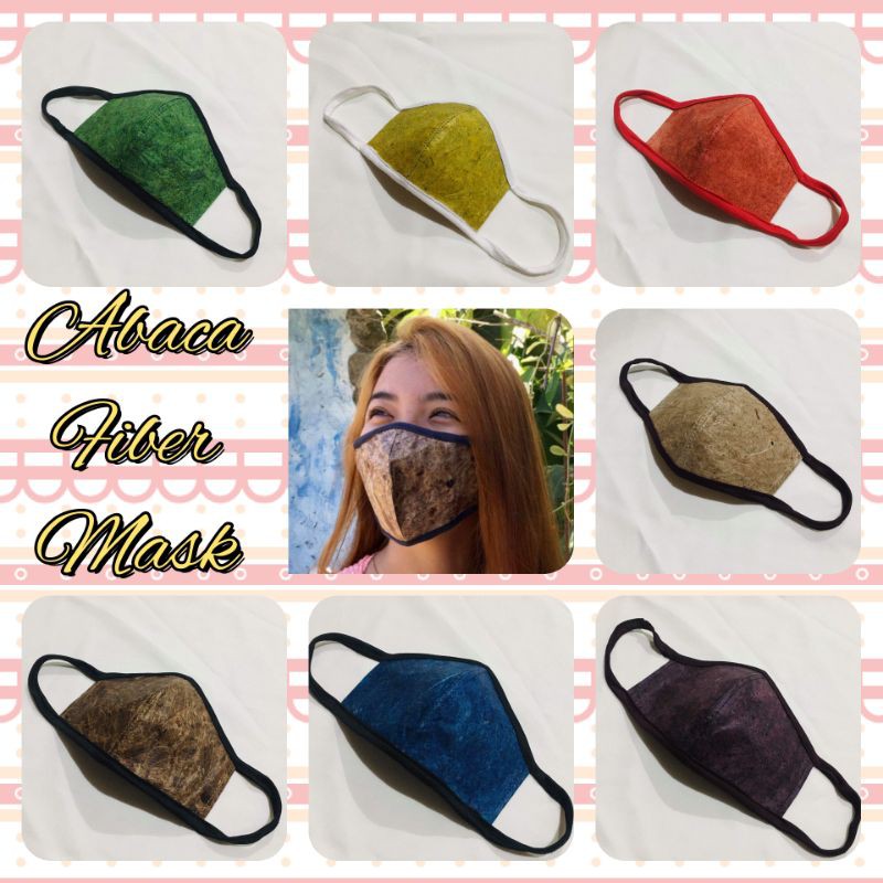 Abaca Fiber Mask pack by 5pcs Shopee Philippines