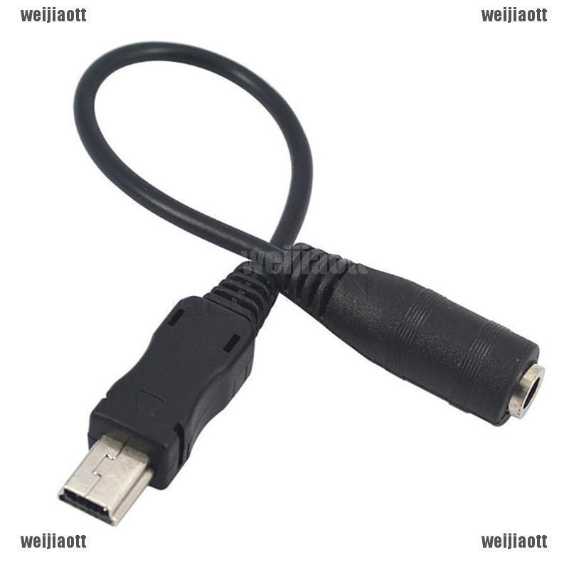 Mini USB Male to 3.5mm Jack Female Audio Cable Cord