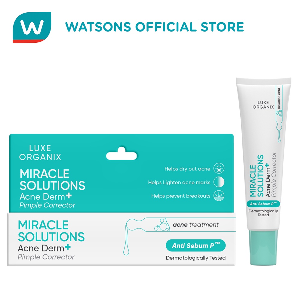 LUXE ORGANIX Luxe Organix Miracle Solutions AHA/BHA Spot Corrector