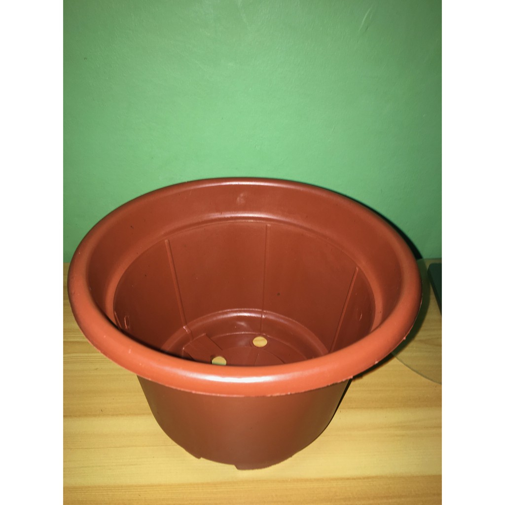 20.5cm(diameter) Soft Flexible Plastic Pots Shopee Philippines