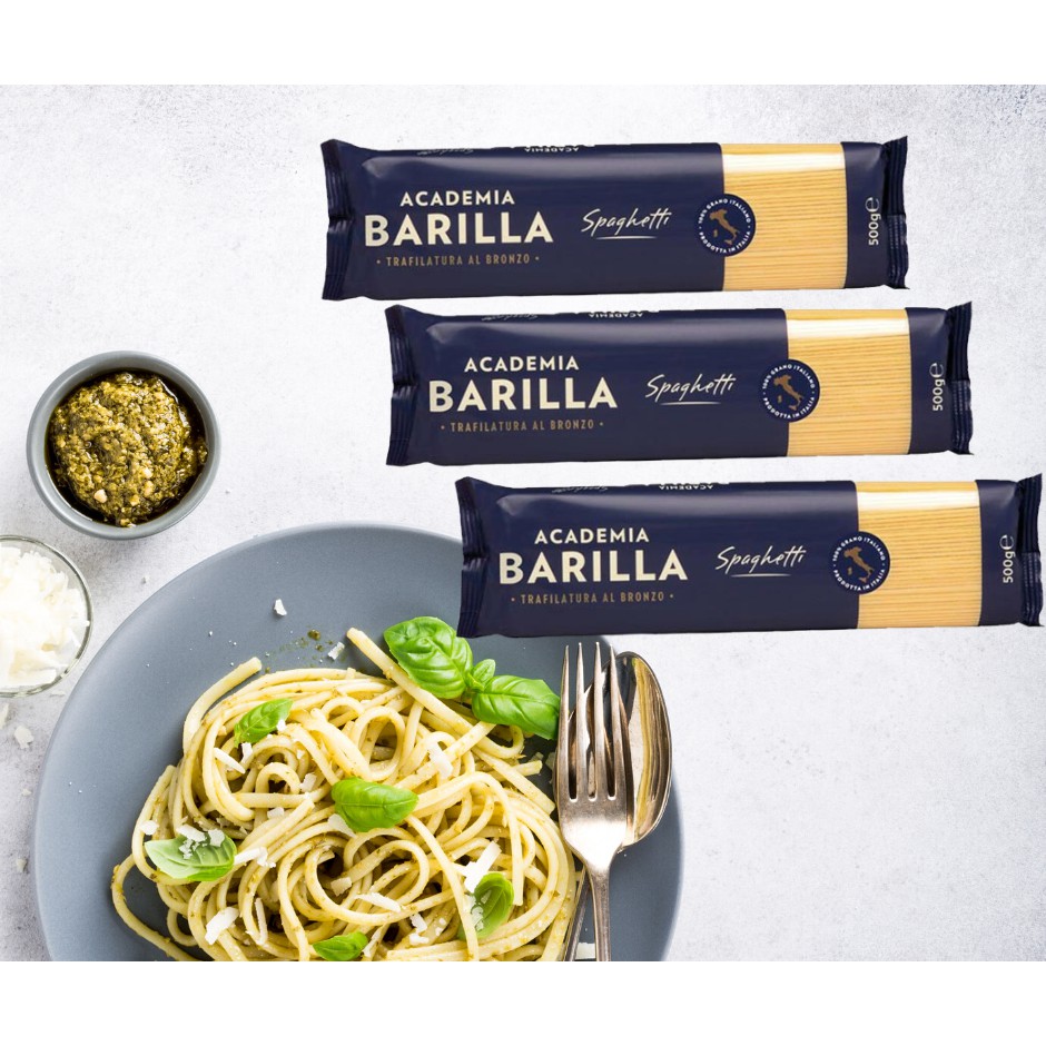 Academia Barilla Linguine Trafilatura al Bronzo, 500 grams (Pack of 3