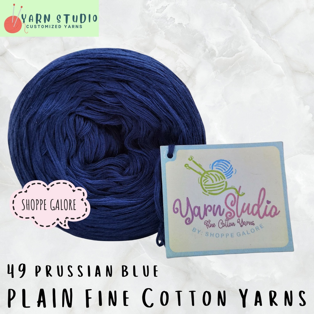 SINGLE COLOR YARN FINE COTTON YARNS Shopee Philippines