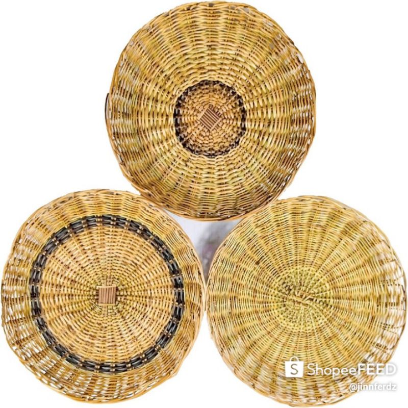Standard Round Rattan plate Shopee Philippines