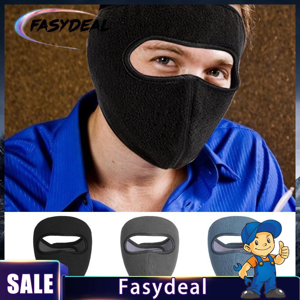 Polar Fleece Full Face Cover Winter Outdoor Cycling Windproof Thermal