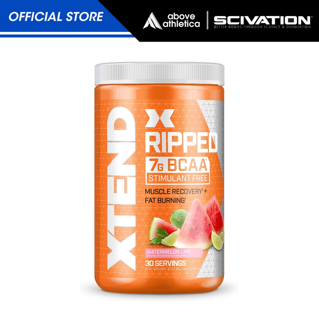 Xtend Ripped BCAA Powder 30 Servings Cutting Formula Sugar Free Post