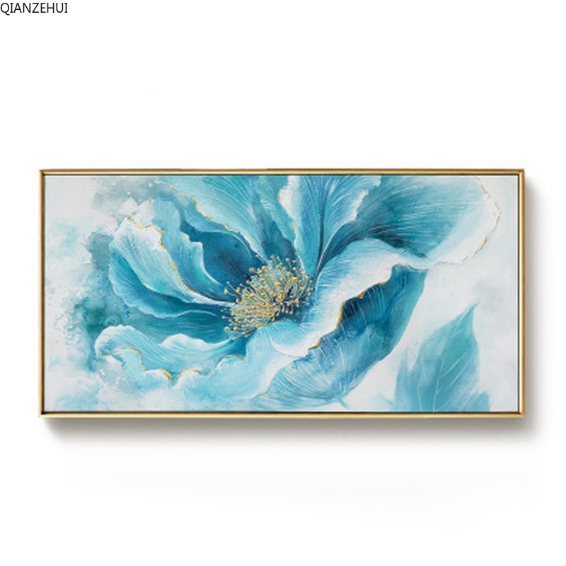 2020 Diamond Painting Full Diamond Fresh Lotus Handmade DIY Shopee