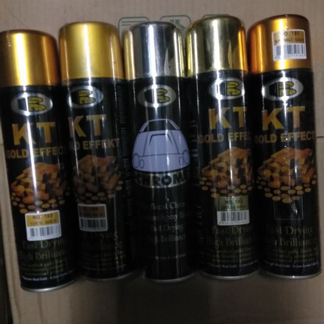 Cool Spray Paint Ideas That Will Save You A Ton Of Money Gold Chrome