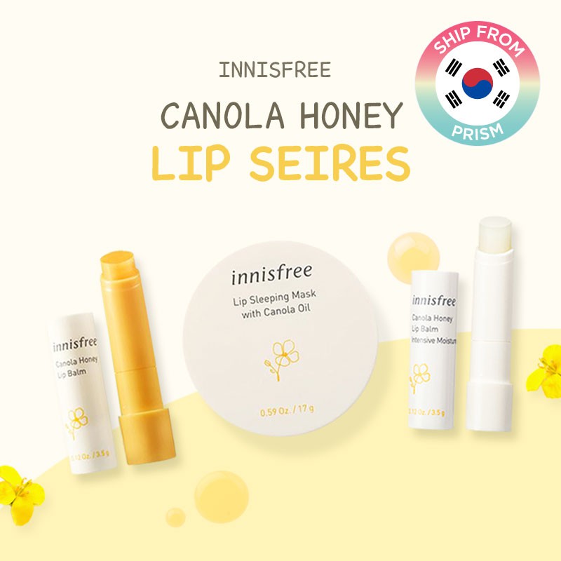 Innisfree Canola Honey Lip Balm 3.5g Shopee Philippines