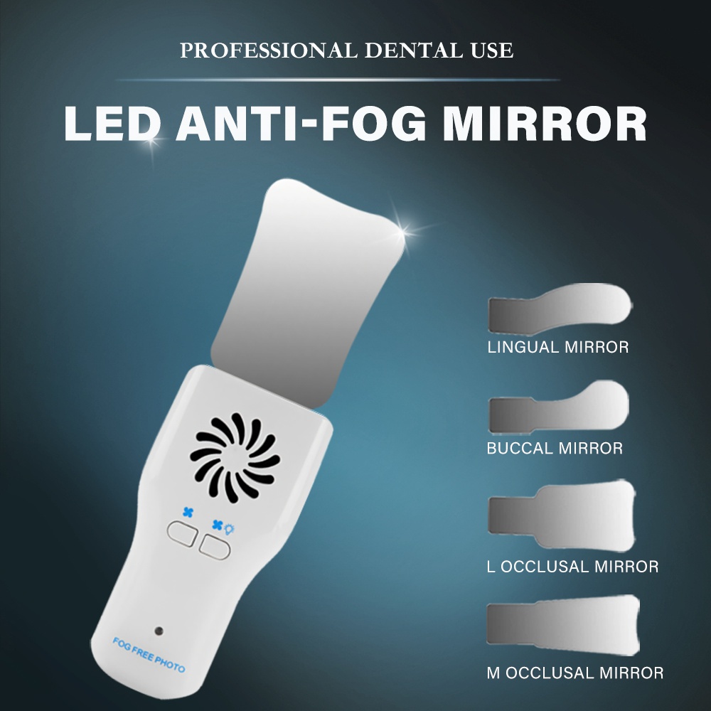 Dental Antifog Mirrors Set Dentist Oral Photography Mirrors