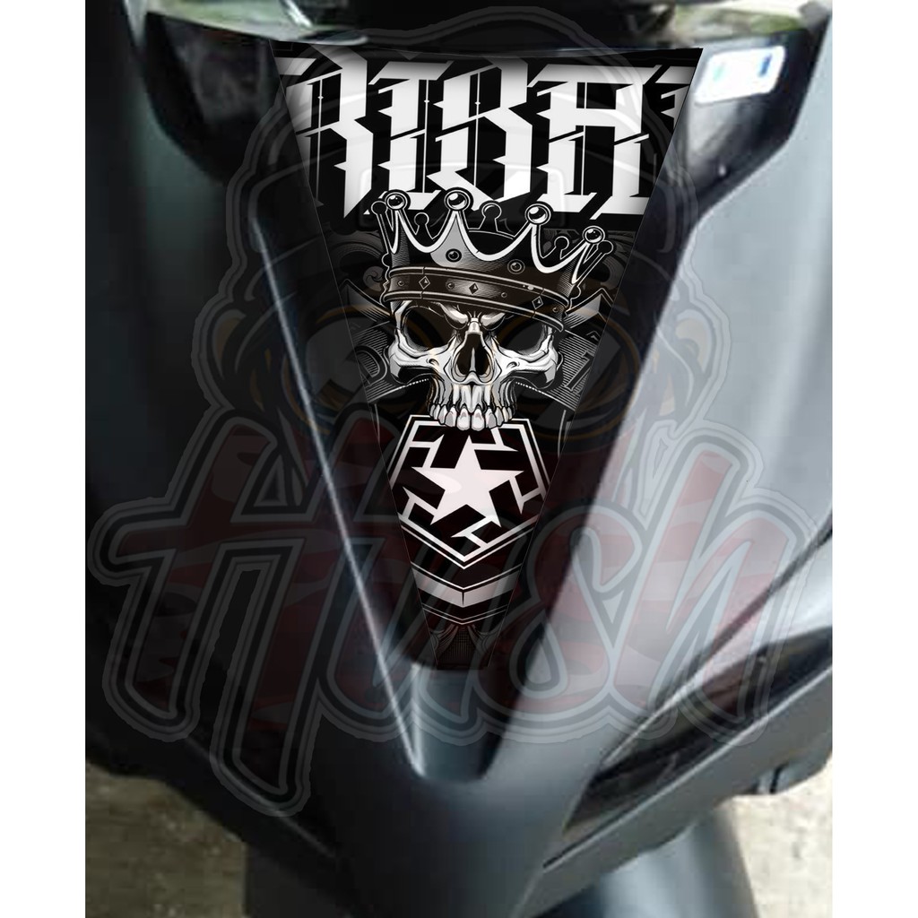 Honda Click Front sticker with free 2 stickers | Shopee Philippines