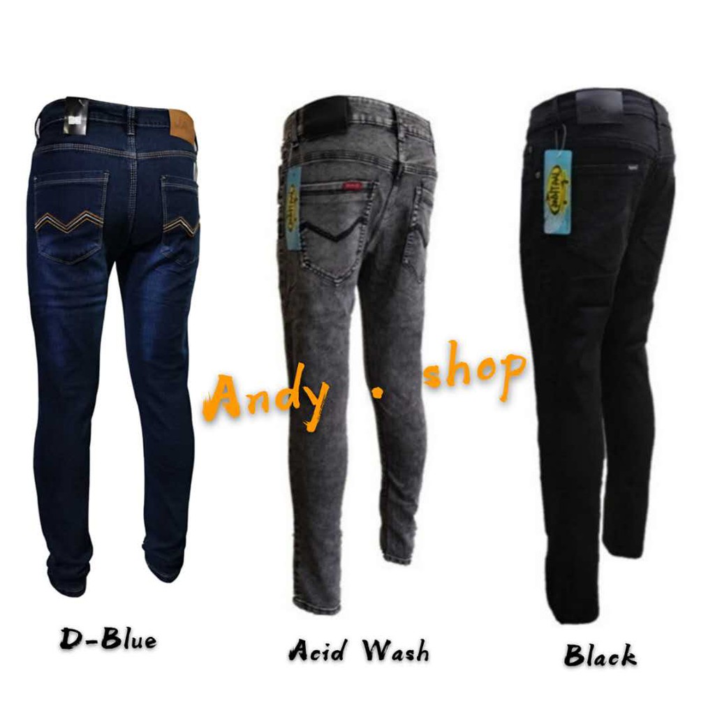 Maong Pants Best Selling Stretchable Assorted Skinny Jeans for men COD