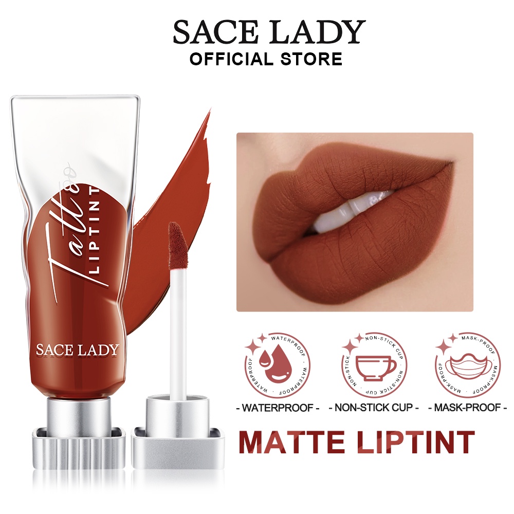 SACE LADY Matte Lip Tint 12 Hours Long Lasting Liquid Lipstick