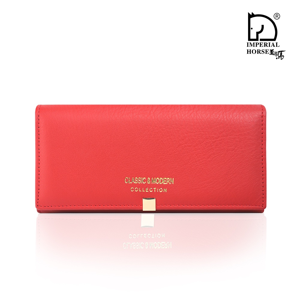 Imperial Horse Women's Genuine Leather Long Wallet A00011 Shopee
