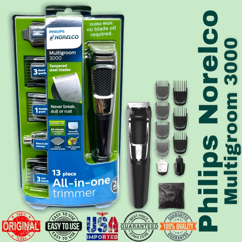 Philips Norelco Multigroom Series 3000 AllinOne Shaver Standard