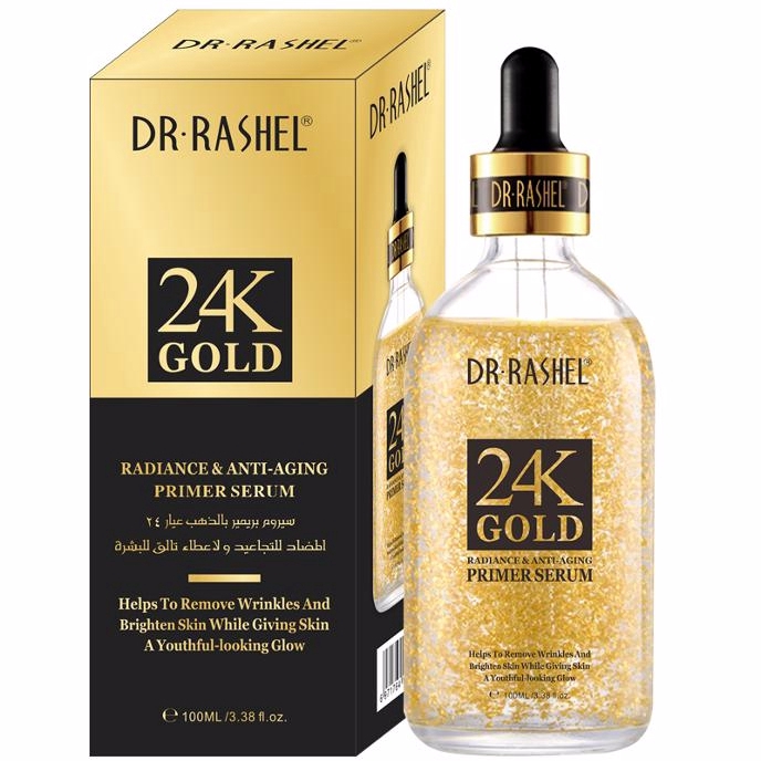 DR.RASHEL 100ml 24K GOLD RADINANCE & ANTIAGING Primer Face Serum