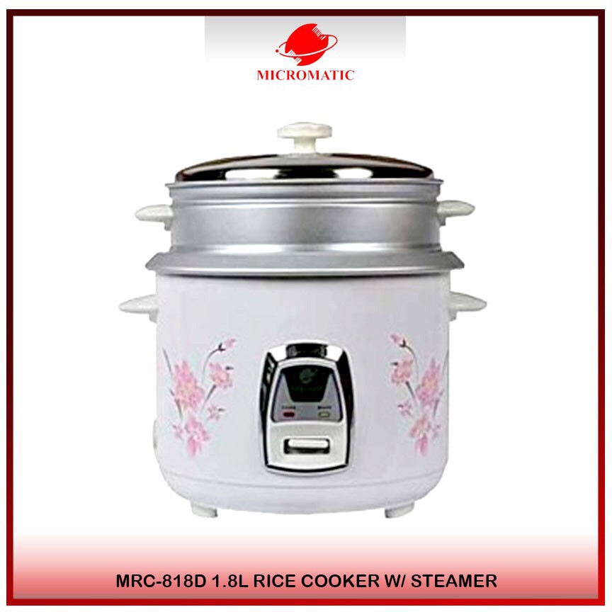 Micromatic Rice Cooker MRC868D 1.8L/MRC818D 1.8L/MRC5038 1.0L