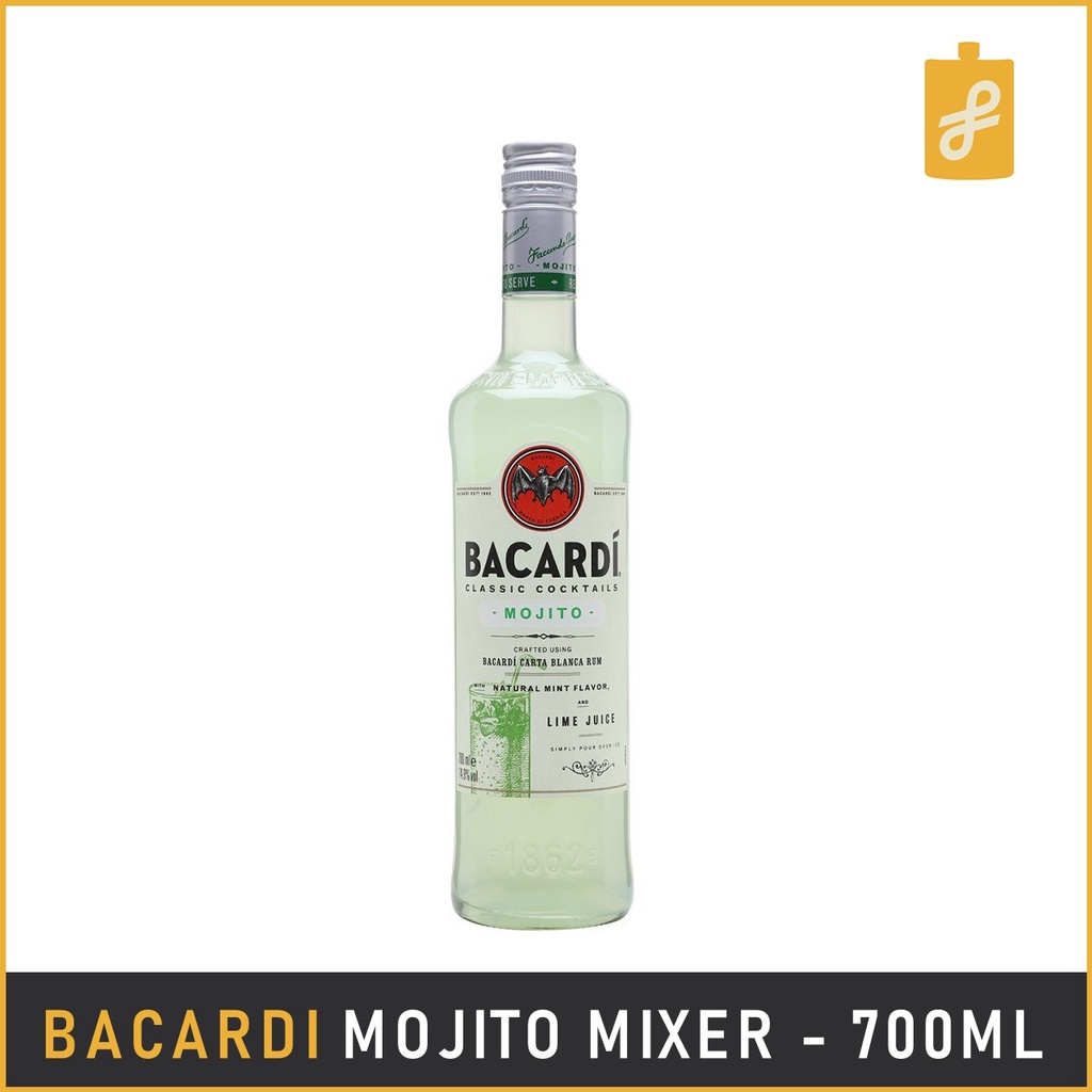 Bacardi Mojito Mixer 700mL Shopee Philippines