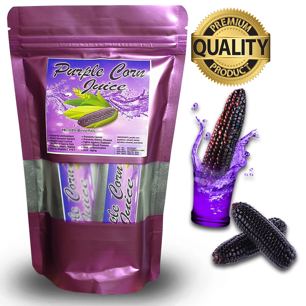Purple Corn Juice Anti Diabetes and Heart Booster Pure and Authentic 5