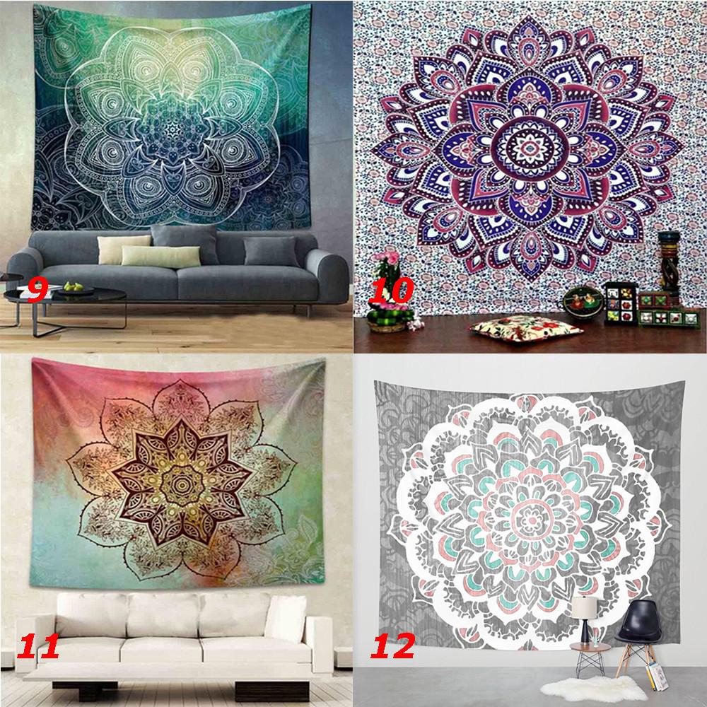 Mandala Scenery Wall Hanging Tapestry Shopee Philippines