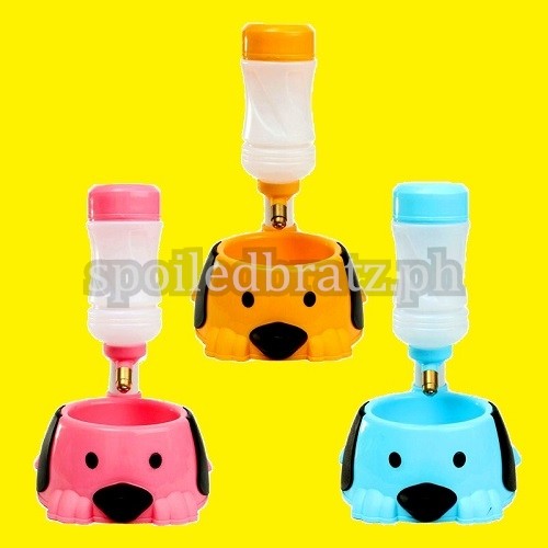 Complete Set Dog Bowl & Water Feeder (Dog Design) Shopee Philippines