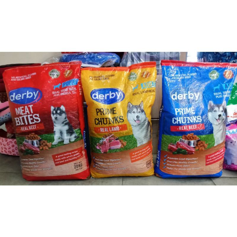 Derby Dog Food 20kgs. Adult/Puppy Shopee Philippines