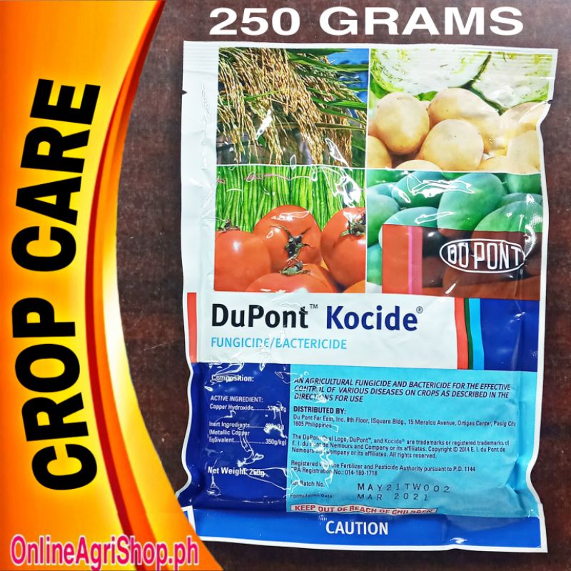 DUPONT KOCIDE FUNGICIDE / BACTERICIDE COPPER HYDROXIDE (250 GRAMS