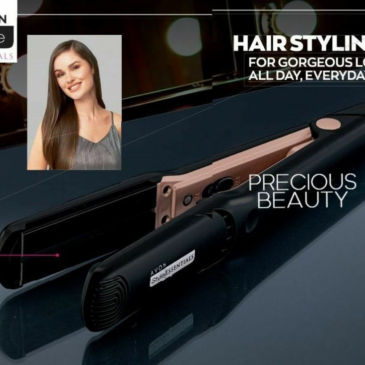 AVON MARBLE Infrared HairStraightener Shopee Philippines