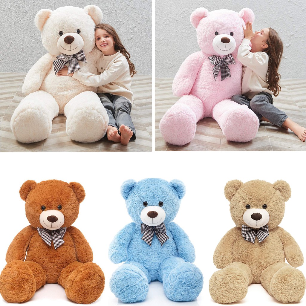 AIXINI Giant Teddy Bear Plush Stuffed Animals Human size with Scarf