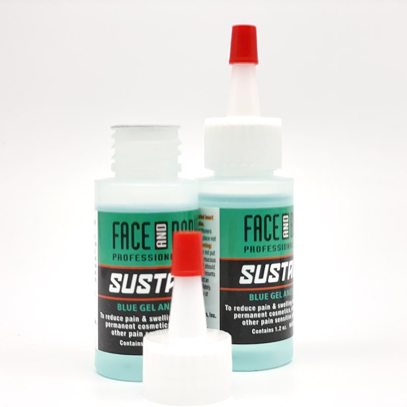 Professional FACE AND BODY Sustaine Blue Gel Eyebrow Lip Eyeliner