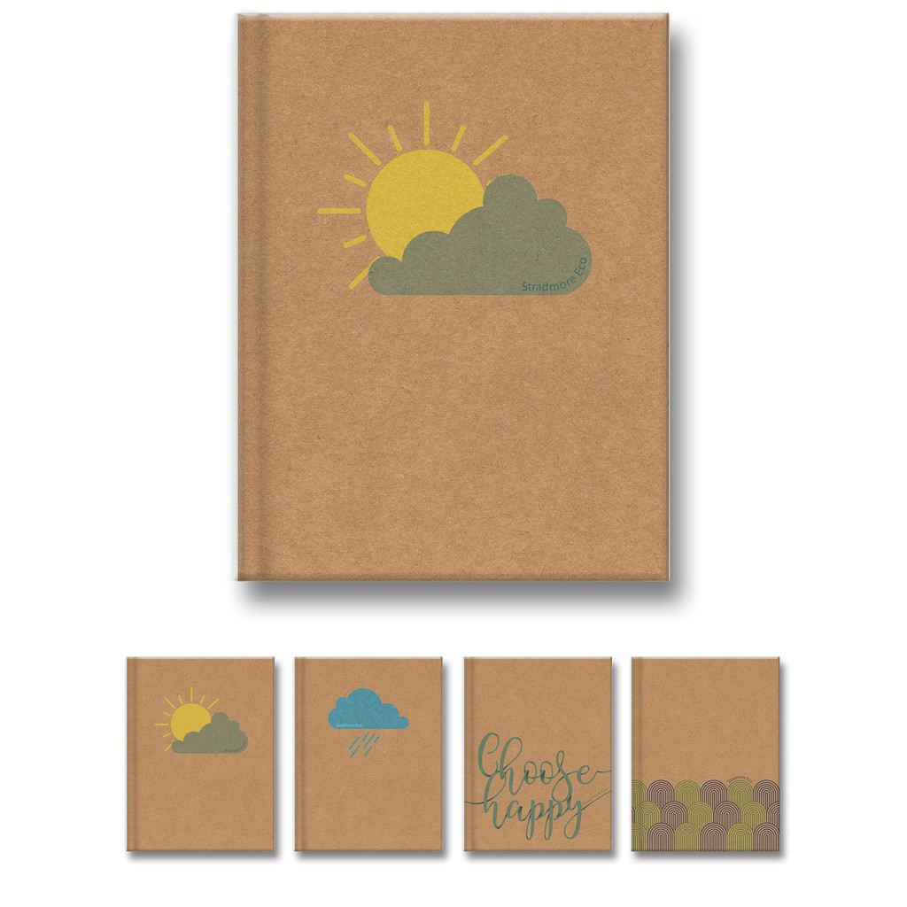 Stradmore Eco Hardcover Notebook Small S19 15 x 20.5 cm Shopee
