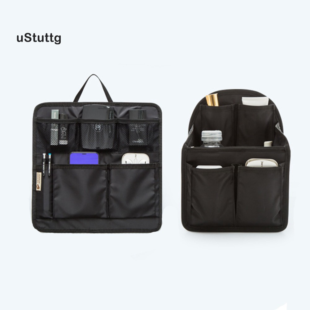 ㎜Ready Multi Pocket Laptop Backpack Insert Organizer Shoulder Bags Tote